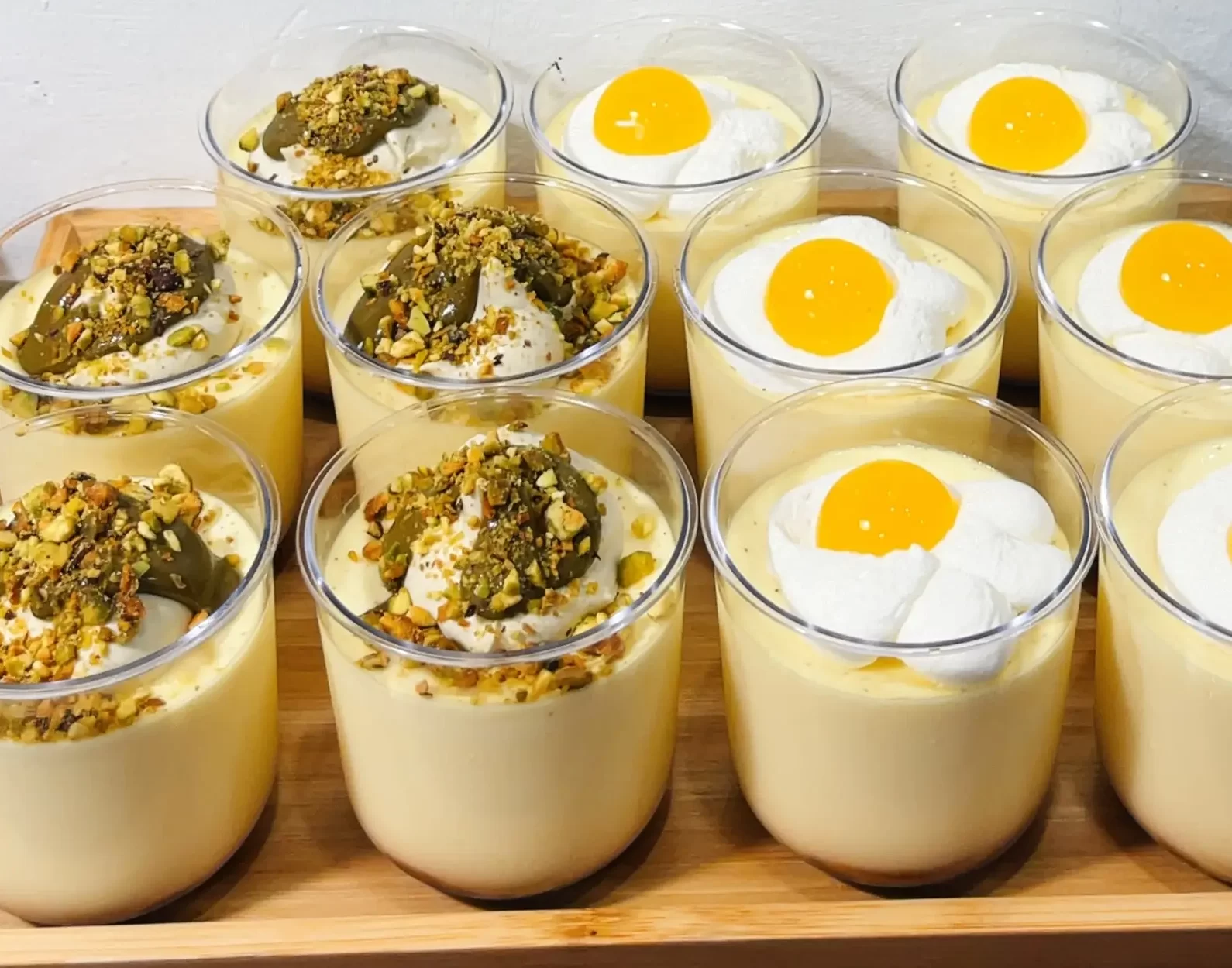 日式開心果布丁